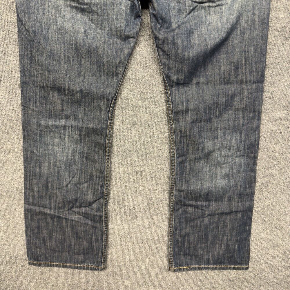 Levi's 527 Slim Bootcut Jeans Mens 32x30 Dark Wash Blue Denim 5-Pocket - Picture 7 of 16